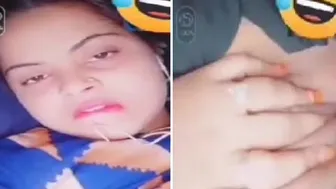 My Cute GF Surprising Me With Nude Fingering Video Call