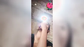 College GF Stripping Naked Making Video For BF