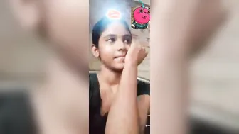 College GF Stripping Naked Making Video For BF