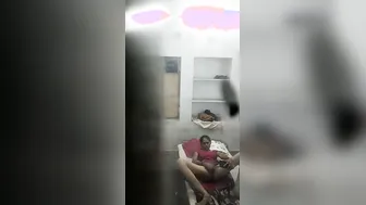 Recording My Naked Bhabhi Secretly While Fingering Her Wet Cunt