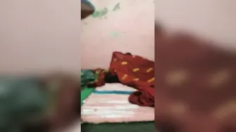 Sneaky Sex Under The Blanket While Family Sleeps In Next Room