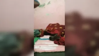 Sneaky Sex Under The Blanket While Family Sleeps In Next Room