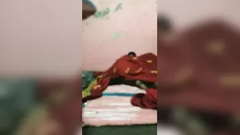 Sneaky Sex Under The Blanket While Family Sleeps In Next Room