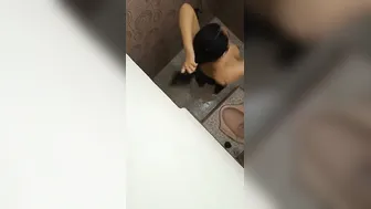 Desi Girl Changing After Work And Relieving Herself On Hidden Cam