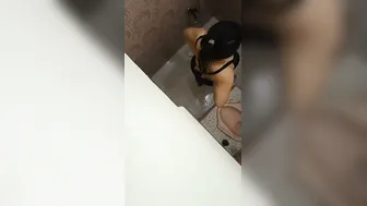 Desi Girl Changing After Work And Relieving Herself On Hidden Cam