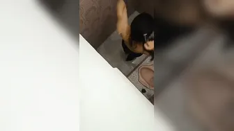 Desi Girl Changing After Work And Relieving Herself On Hidden Cam