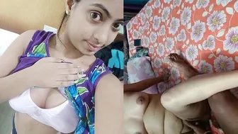 Three Friends Sharing One Lucky Guy In Homemade Indian Bedroom