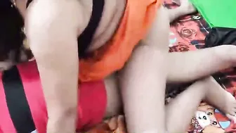 Married Couple Getting Nasty In Bedroom Filmed On Mobile Cam