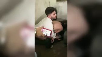 Her Sharing His GF With Friends In Private Apartment