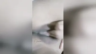 Naughty GF Fingering Herself Alone Making Video For Me