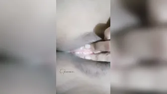 Naughty GF Fingering Herself Alone Making Video For Me