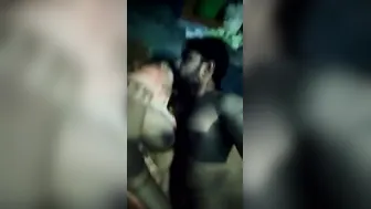 Young Newlyweds Enjoying Their First Night Sucking And Teasing