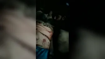 Young Newlyweds Enjoying Their First Night Sucking And Teasing