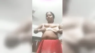 Desi Wife Pleasing Herself Thinking Of Her Lover Back Home