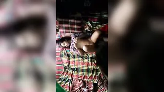 Cute GF Getting Missionary Fucked In Homemade Bedroom