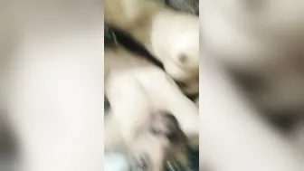BF Pounding His GFs Tight Pussy Hard On The Bed