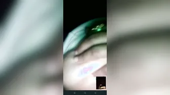 Cheating Wife Flashing Boobs And Stripping For Video Call Lover