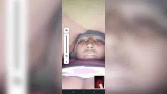 Cheating Wife Flashing Boobs And Stripping For Video Call Lover