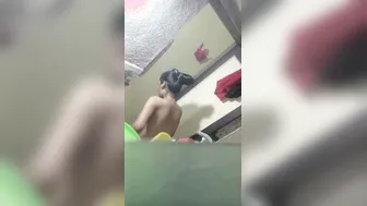 Roommate Secretly Filming Her Friend Bathing Caught On Camera