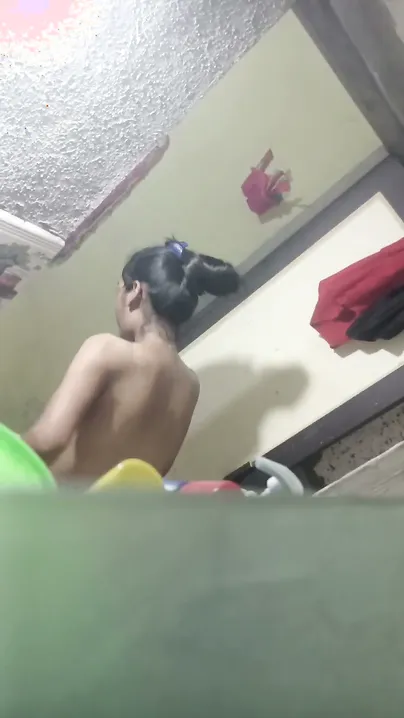 Roommate Secretly Filming Her Friend Bathing Caught On Camera