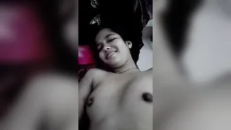 Indian Wife Lying In Bed Naked Ready For Hard Sex All Night