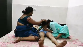 Wife Sharing Moment With Her Younger Friend In Threesome Fun