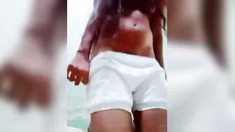 My Beautiful GF Stripping Down Naked Just For Me On Video