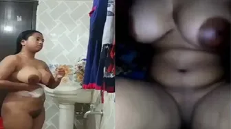 His Babe Riding Dick Showing Dark Nipples Bouncing During Sex