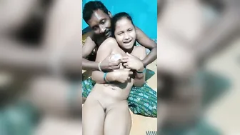Naughty Brother Touching His Girl In Forbidden Private Home Video