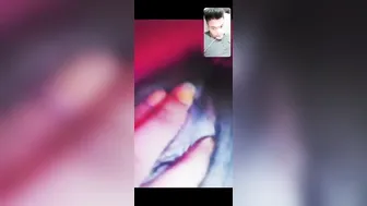 Naughty GF Spreading Her Pussy On Private Video Call Chat