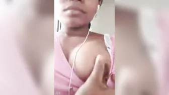 Sweet Desi Babe Accidentally Popping Boob Out Showing Nipples