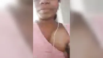 Sweet Desi Babe Accidentally Popping Boob Out Showing Nipples