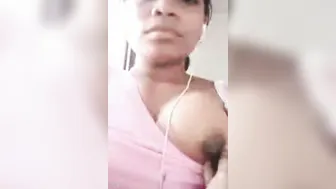 Sweet Desi Babe Accidentally Popping Boob Out Showing Nipples