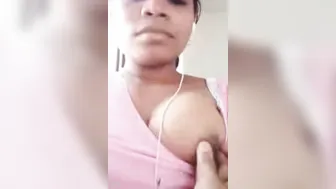 Sweet Desi Babe Accidentally Popping Boob Out Showing Nipples