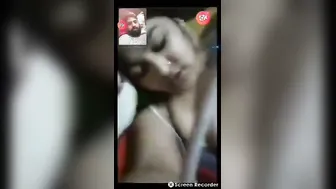 Cute GF Flashing Perky Tits For Him On Video Call Now