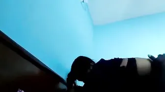 Desi Babe Getting Fucked Standing Against Wall In Bedroom Mms