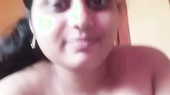 Best Friend's Sister Sending Topless Selfie With Smile