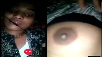 Shy GF Sharing Her Petite Body On Video Chat Secretly