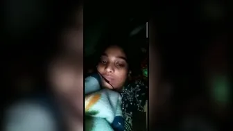Shy GF Sharing Her Petite Body On Video Chat Secretly