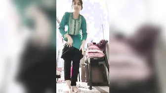 GF Undressing And Teasing BF On Video Call