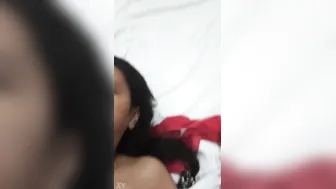 Shaved Pussy GF Riding Cock Filmed Homemade Going Viral