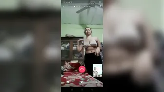 Indian Gf Getting Naked On Whatsapp Video Call With Lover