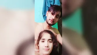 Massaging My GF Soft Milky Tits Before Going Further