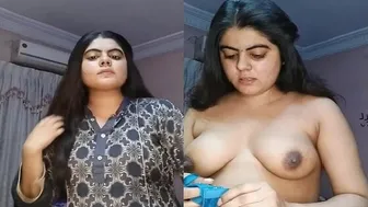 Punjabi Babe Flashing Her Boobs During Video Chat Leaked Online