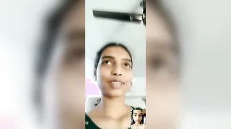 Fair Skinned Indian GF Showing Boobs On Video Call Sex