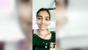 Fair Skinned Indian GF Showing Boobs On Video Call Sex