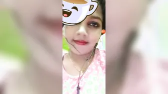 My GF Teasing Me Showing Her Soft Tits On Video Call