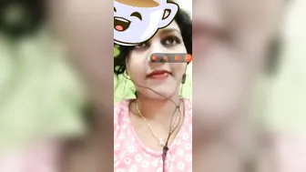My GF Teasing Me Showing Her Soft Tits On Video Call