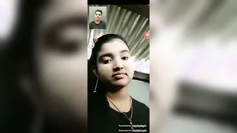 Cute GF Posing Nude On Video Call For Horny BF