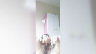 Virgin Indian Babe Showing Hairy Pussy Naked For Her BF